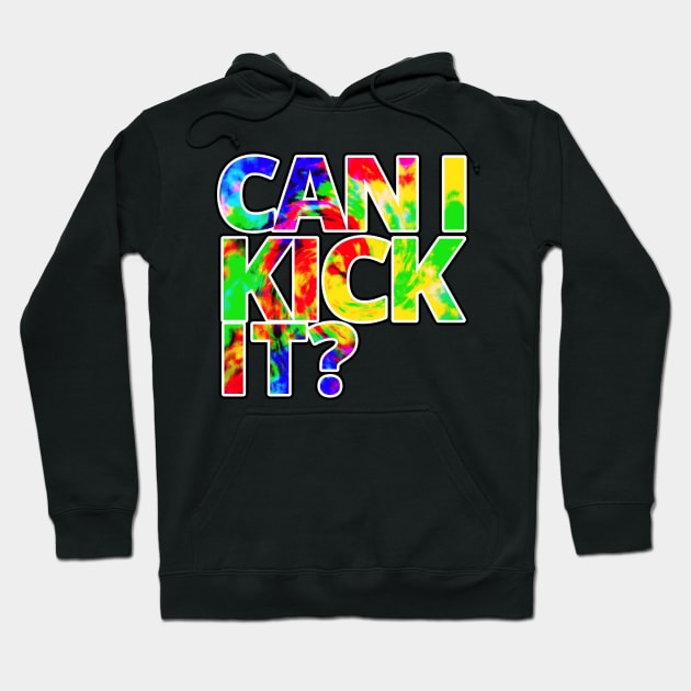 can i kick it Hoodie by M.Y